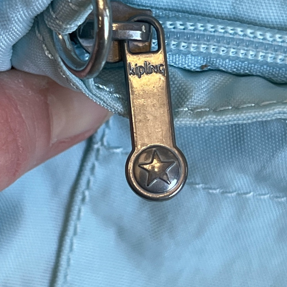 Kipling Sebastian Sky Blue Crossbody Bag - Picture 3 of 12